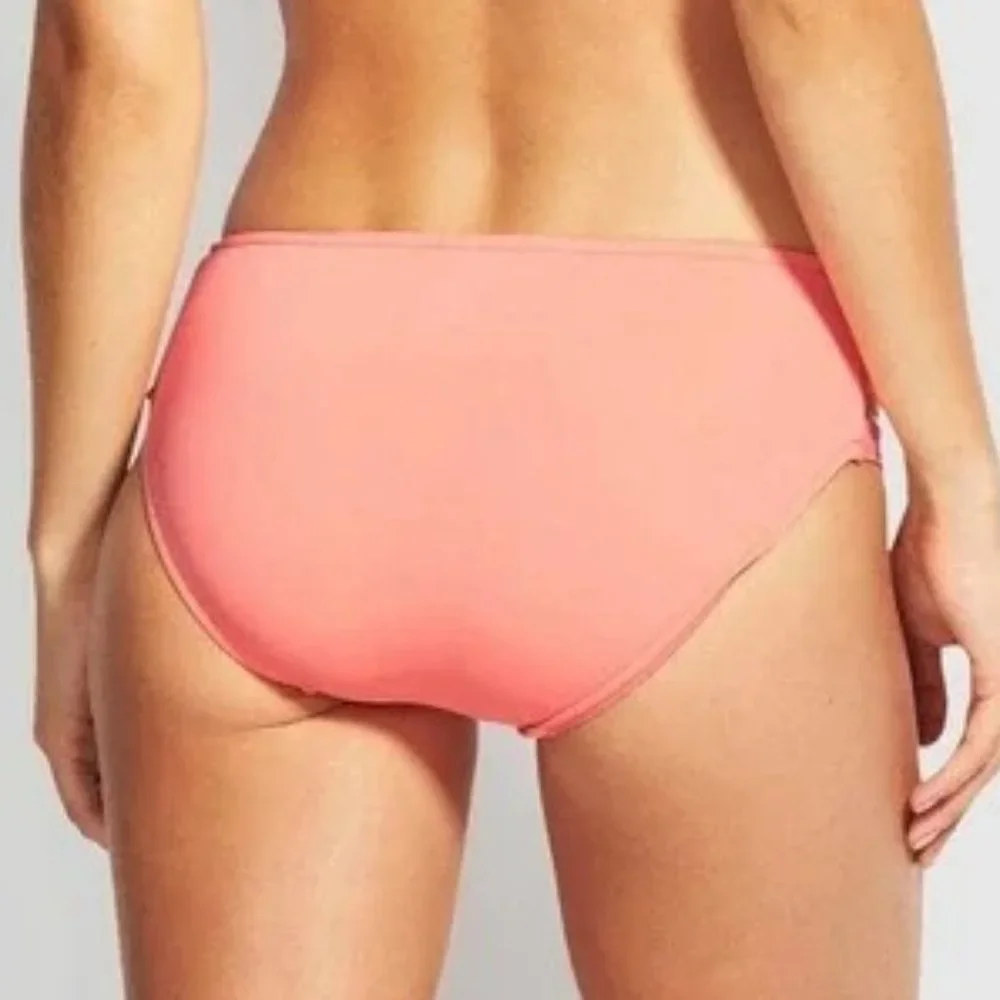 NWT Seafolly Active Multi Strap Hipster in Peach - Picture 3 of 14